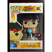 Ryu - Street Fighter Funko 8-Bit Pop! Vinyl Figure #15 GameStop Exclusive