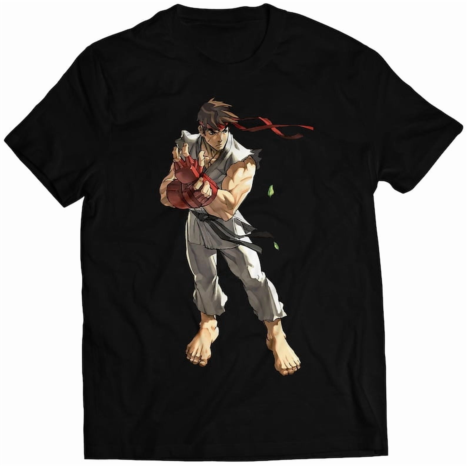Compressed Shirt Ryu Ryu Street Fighting Comic Premium Unisex T-shirt (vectorized Design ...