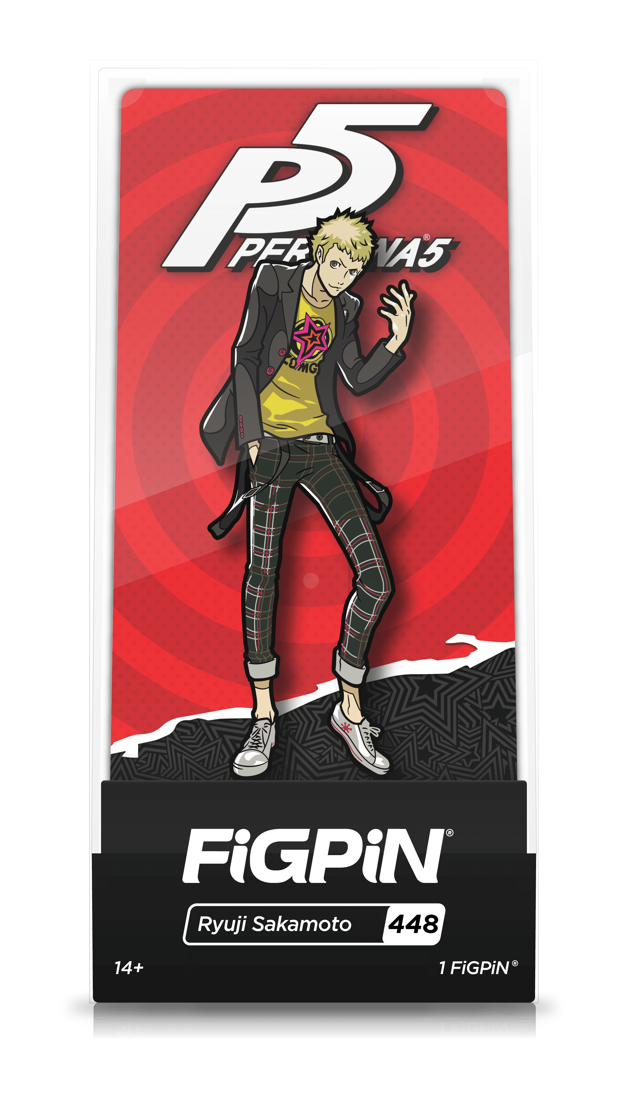 Ryuji Sakamoto (#448) Persona 5 FiGPiN - Walmart.com