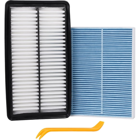 Ryvclim Engine Air Filter&Cabin Air Filter Combo Pack-Compatible with Honda Pilot 2016-2022,Ridgeline 2017-2025,Passport 2019-2025/Acura MDX 2016-2020--CF10134&CA12061
