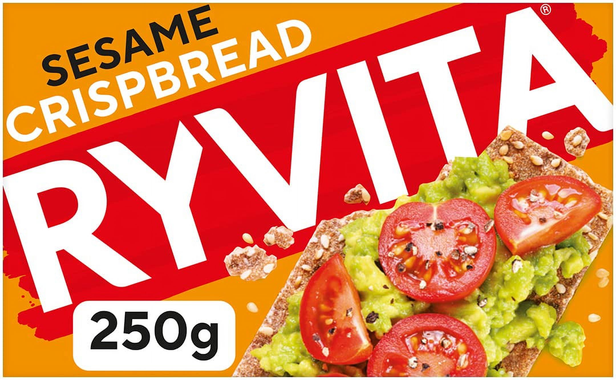 Ryvita Sesame Crunchy Rye Breads, 250G