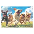 thumbnail image 1 of Ryvnso 1 Piece Placemats Dogs Running Dining Mats Heat-Resistant Non-Slip Washable Table Mat, 1 of 8