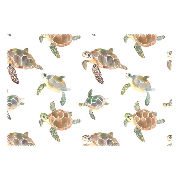 Ryvnso 1 Piece Placemats Sea Turtles-b1 Dining Mats Heat-Resistant Non-Slip Washable Table Mat
