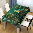 thumbnail image 1 of Ryvnso A Bird and Flowers Rectangle Table Cloth Tablecover Dinning Tablecloth 54"x72", 1 of 8