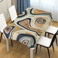 thumbnail image 1 of Ryvnso Abstract Graffiti Rectangle Table Cloth Tablecover Dinning Tablecloth 60"x108", 1 of 8