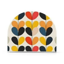 Ryvnso Abstract Leave Heart Acrylic Napkin Holder Table Kitchen Paper Tissue Organization 1 Pack