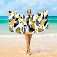 thumbnail image 1 of Ryvnso Abstract Print Beach Towel Quick Dry Swimming Yoga Beach Towels Large Sand Free Microfiber Towel 31"W x 71"L, 1 of 5