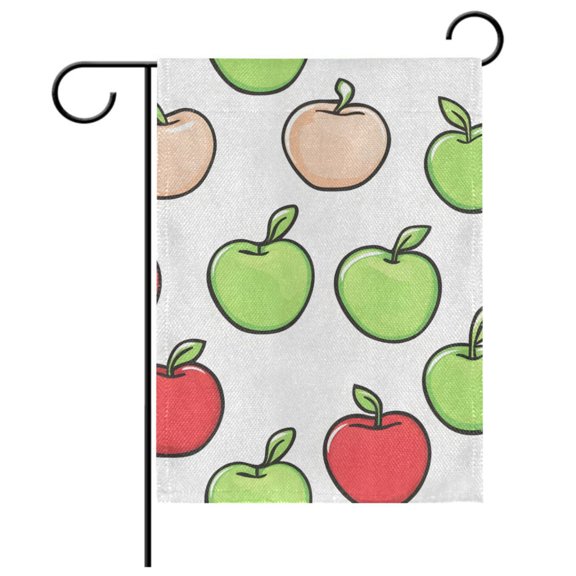 Ryvnso Apples Fruits Garden Flag 28x40 Inch Double Sided Seasonal Yard Decoration