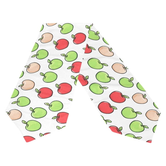 Ryvnso Apples Fruits Table Runner Tablecloth Home Decoration 13 x 70 inches
