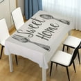 thumbnail image 1 of Ryvnso Art Sweet Home Rectangle Table Cloth Tablecover Dinning Tablecloth 60"x60", 1 of 8