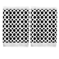 thumbnail image 1 of Ryvnso Black Polka Dots on White Hand Towels Set for Bathroom Cotton Face Towel Decorative 15.5x29.5 inch, 1 of 7