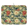 thumbnail image 1 of Ryvnso Bloom Flower Dish Drying Mat for Kitchen Countertop 18x24 Large Dish Pad Drainer Rack Dish Sink Mats, 1 of 7