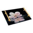 thumbnail image 1 of Ryvnso Blossom Flower on Water Bathroom Tray Vanity Countertop Trays Acrylic Organizer, 1 of 7