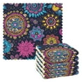 thumbnail image 1 of Ryvnso Bohemian Mandala Flower Kitchen Towels Dish Clothes for Drying Dishes Cleaning Absorbent Set of 6, 1 of 9