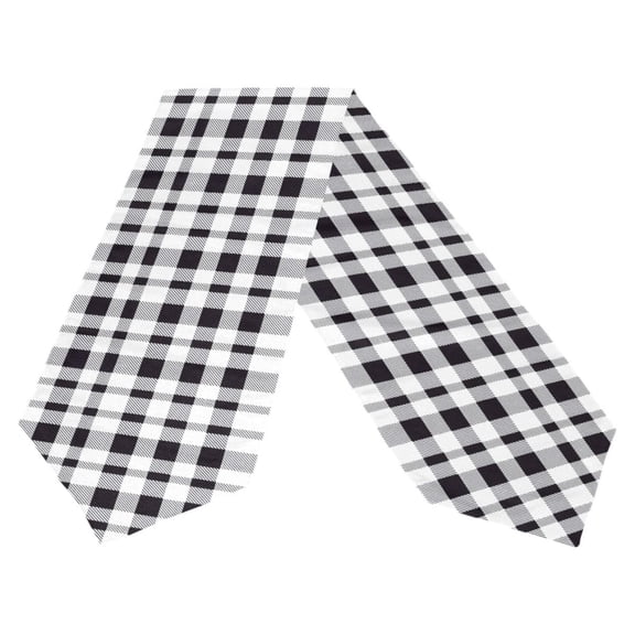Ryvnso Buffalo Checkered Grid Table Runner Tablecloth Home Decoration 13 x 90 inches