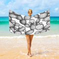thumbnail image 1 of Ryvnso Cactus Oversized Beach Towel Microfiber Bath Blankets Swimming Fitness 37" x 74", 1 of 5