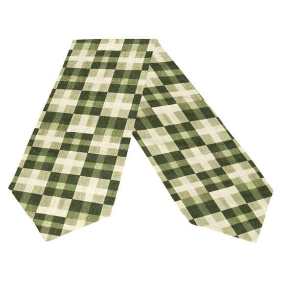 Ryvnso Checkered Pattern-e1 Table Runner Tablecloth Home Decoration 13 x 90 inches