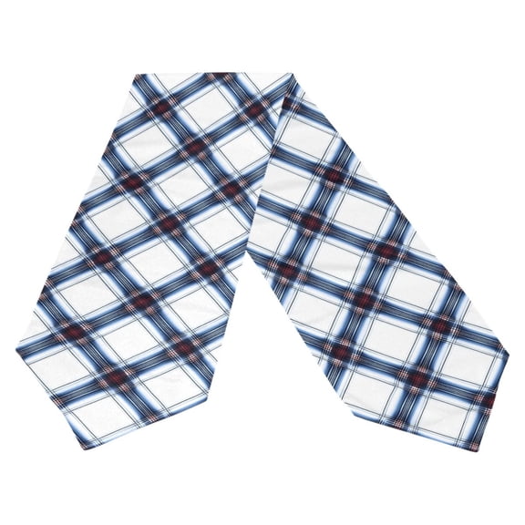 Ryvnso Checkered Plaid Pattern Table Runner Tablecloth Home Decoration 13 x 70 inches