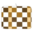 thumbnail image 1 of Ryvnso Checkered Plaid-a8 Dish Drying Mat for Kitchen Countertop 18x24 Large Dish Pad Drainer Rack Dish Sink Mats, 1 of 7