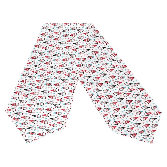 Ryvnso Christmas Cute Penguin Table Runner Tablecloth Home Decoration 13 x 70 inches
