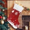 thumbnail image 1 of Ryvnso Christmas Stockings Christmas Balls Snowflake 17.7" Large Stocking Decoration 2 Pack, 1 of 7