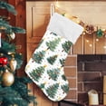 thumbnail image 1 of Ryvnso Christmas Stockings Christmas Tree Pattern 17.7" Large Stocking Decoration 1 Pack, 1 of 7