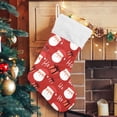 thumbnail image 1 of Ryvnso Christmas Stockings Santa Claus Gifts 17.7" Large Stocking Decoration 1 Pack, 1 of 7