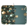 thumbnail image 1 of Ryvnso Christmas Tree Pattern Dish Drying Mat for Kitchen Countertop 16x18 Small Dish Pad Drainer Rack Dish Sink Mats, 1 of 7