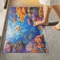 thumbnail image 1 of Ryvnso Clownfish Corals in Ocean Bathroom Shaggy Rugs Toilet Rectangle Mat Soft Contour Rug 24"x16", 1 of 9