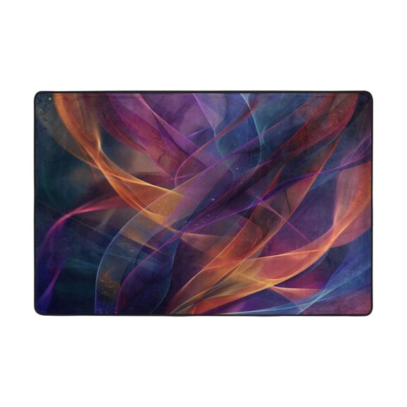 Ryvnso Colorful and Elegant Background Area Floor Mats Large Nursery Rugs Non-Slip Carpets Doormat 36" x 24"