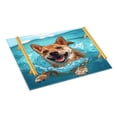 thumbnail image 1 of Ryvnso Cute Dog in Ocean Bathroom Tray Vanity Countertop Trays Acrylic Organizer, 1 of 7