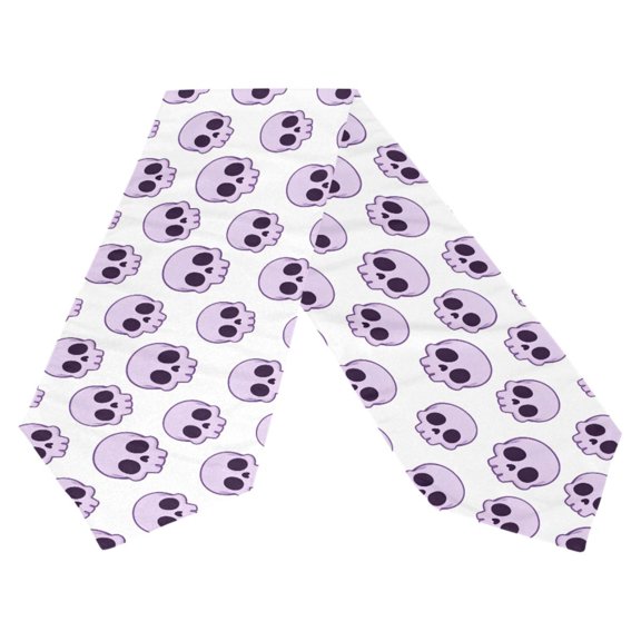 Ryvnso Cute Skeletons Funny Table Runner Tablecloth Home Decoration 13 x 70 inches