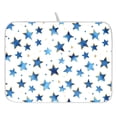 thumbnail image 1 of Ryvnso Cute Stars Dish Drying Mat for Kitchen Countertop 16x18 Small Dish Pad Drainer Rack Dish Sink Mats, 1 of 7