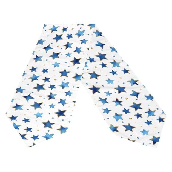 Ryvnso Cute Stars Table Runner Tablecloth Home Decoration 13 x 70 inches