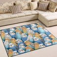 thumbnail image 1 of Ryvnso Doodle Parrot-3 Area Rug Floor Mats Non-Slip Home Carpet 63 x 48 inch, 1 of 7