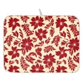 thumbnail image 1 of Ryvnso Elegant Tropical Floral-p9 Dish Drying Mat for Kitchen Countertop 18x24 Large Dish Pad Drainer Rack Dish Sink Mats, 1 of 7