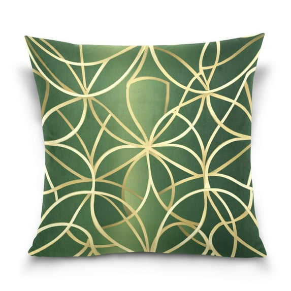 Ryvnso Ethnic Stripe Pattern Throw Pillow Covers Couch Pillowcases Decor for Bed Sofa 18" x 18"