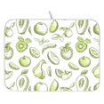 thumbnail image 1 of Ryvnso Fruits Paint Dish Drying Mat for Kitchen Countertop 18x24 Large Dish Pad Drainer Rack Dish Sink Mats, 1 of 7