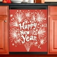 thumbnail image 1 of Ryvnso Happy New Year Dishwasher Magnetic Refrigerator Magnet Cover Kitchen Home Decorative 23"x26", 1 of 6