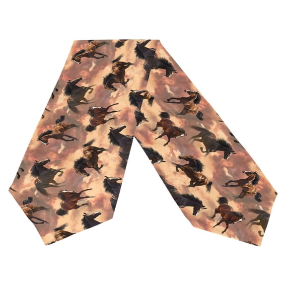 Ryvnso Horses Running Table Runner Tablecloth Home Decoration 13 x 70 inches