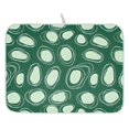 thumbnail image 1 of Ryvnso Irregular Circle Dish Drying Mat for Kitchen Countertop 16x18 Small Dish Pad Drainer Rack Dish Sink Mats, 1 of 7
