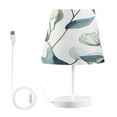 thumbnail image 1 of Ryvnso LED Bedside Table Lamp Abstract Tulip Flower Bedroom Desk Lamps Nightstand Lampshade M, 1 of 7