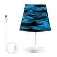 thumbnail image 1 of Ryvnso LED Bedside Table Lamp Shark Silhouette-s1 Bedroom Desk Lamps Nightstand Lampshade M, 1 of 7