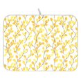 thumbnail image 1 of Ryvnso Leaves Dish Drying Mat for Kitchen Countertop 18x24 Large Dish Pad Drainer Rack Dish Sink Mats, 1 of 7