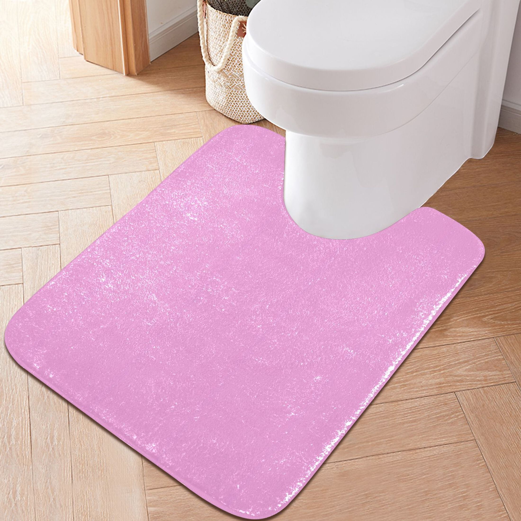 Light Pink Bathroom Rugs