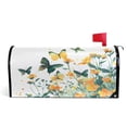 thumbnail image 1 of Ryvnso Mailbox Cover Butterfly Lily Flower Magnetic Mailbox Wrap Standard Size 21x18 Inch, 1 of 8