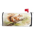thumbnail image 1 of Ryvnso Mailbox Cover Cute Squirrel on Tree Magnetic Mailbox Wrap Standard Size 21x18 Inch, 1 of 8