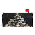 thumbnail image 1 of Ryvnso Mailbox Cover Magnetic Christmas Dogs Mailbox Wrap Large Size 25.5x21 Inch, 1 of 8