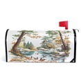thumbnail image 1 of Ryvnso Mailbox Cover Magnetic Ducks View Mailbox Wrap Large Size 25.5x21 Inch, 1 of 8