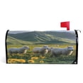 thumbnail image 1 of Ryvnso Mailbox Cover Magnetic Sheeps on Field Mailbox Wrap Large Size 25.5x21 Inch, 1 of 8